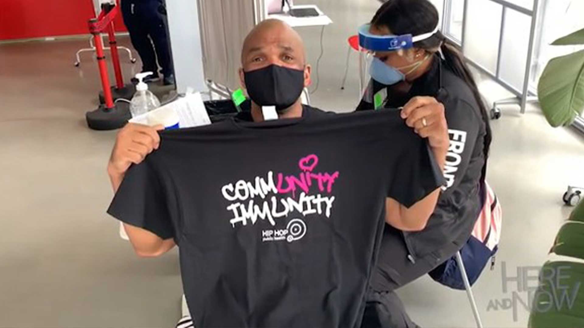 Here and Now: DMC pushes to vaccinate hip-hop community