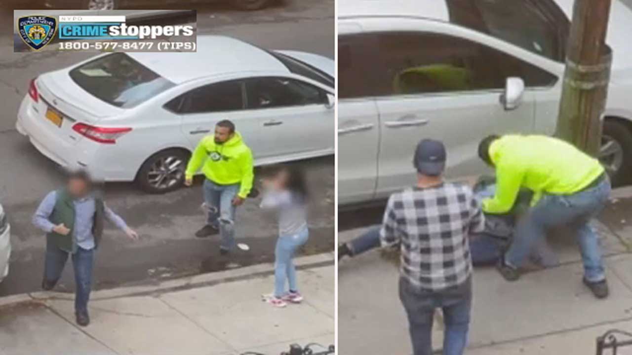 2 men attacked by driver after crash