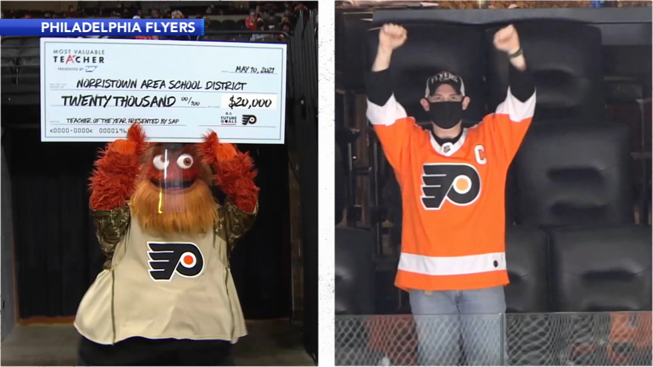 Flyers fan named NHL's Most Valuable Teacher