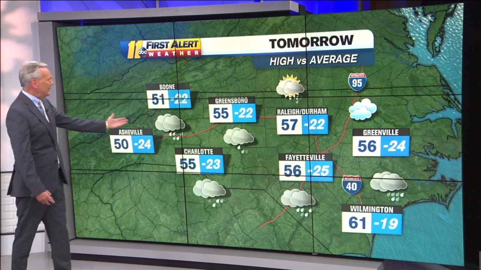 Weather Forecast for Raleigh, Durham and Fayetteville, NC ...