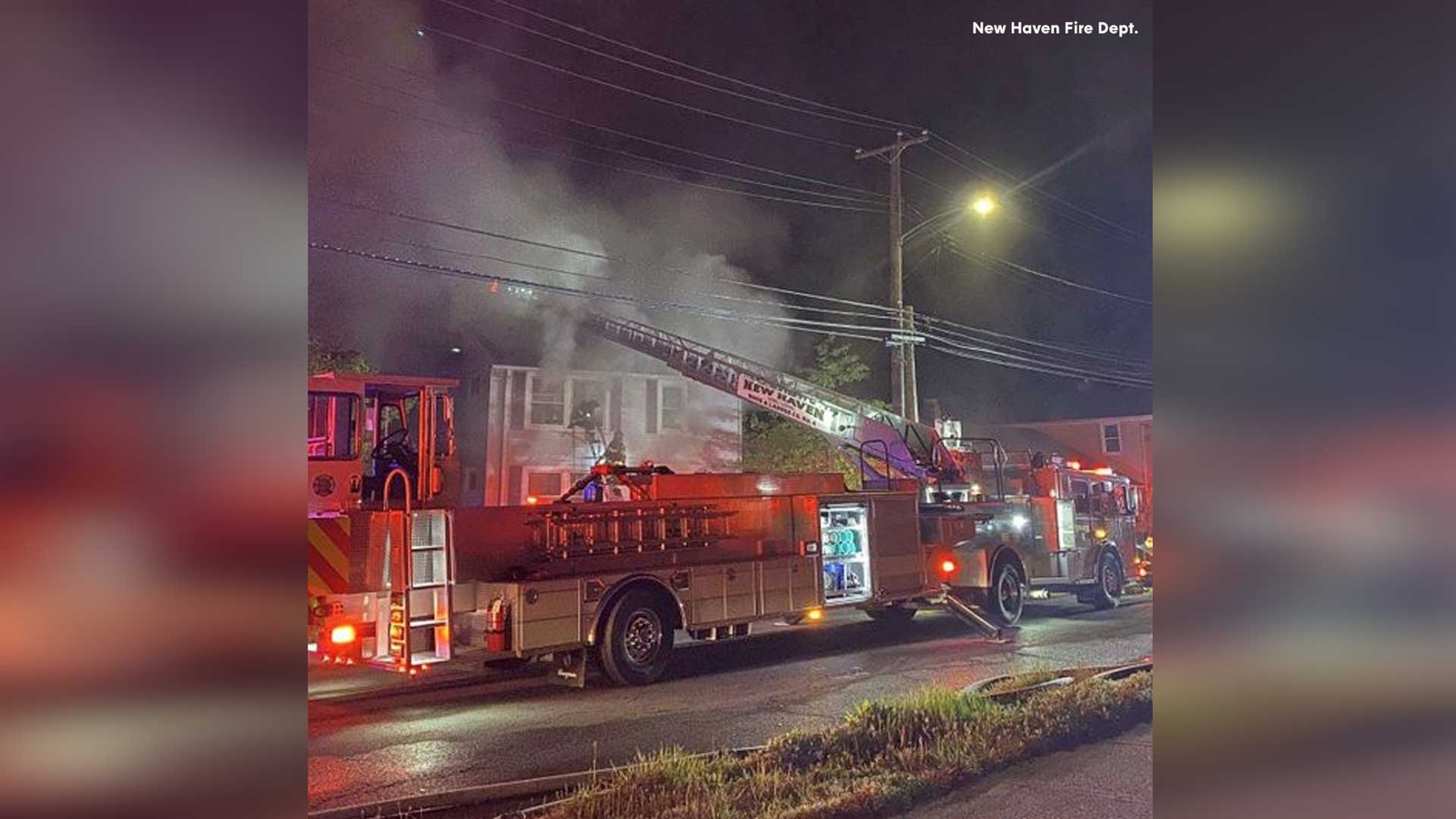 Firefighter killed, 3 others injured, battling blaze in New Haven