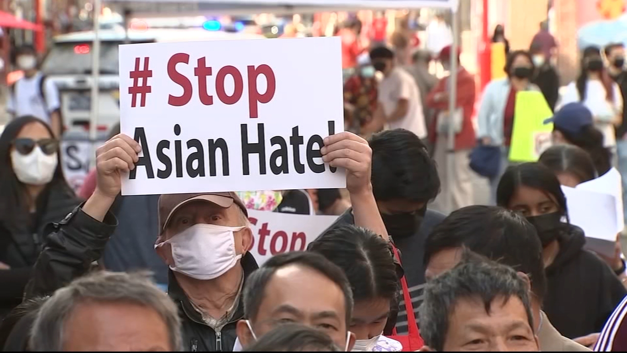 Community rallies to stop gun violence, hate against Asians