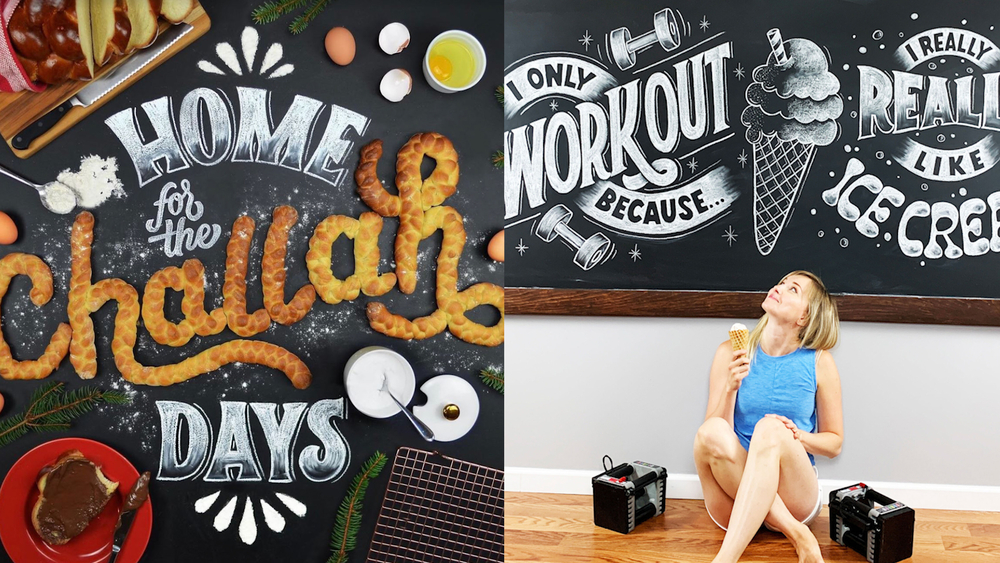 NJ lettering artist turned her passion into a business