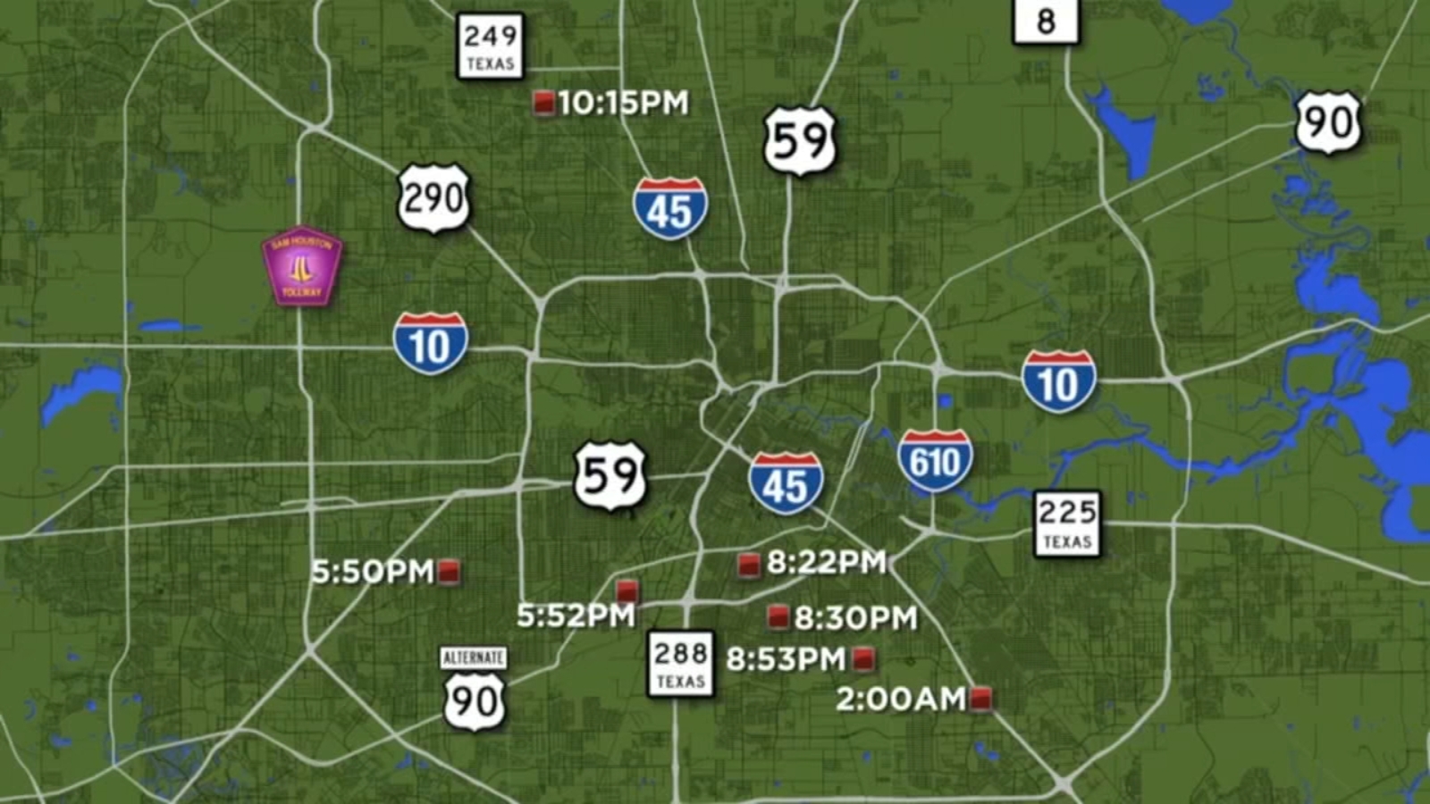 2 Dead At Least 3 Others Injured In 7 Separate Shootings Across Houston Abc13 Houston