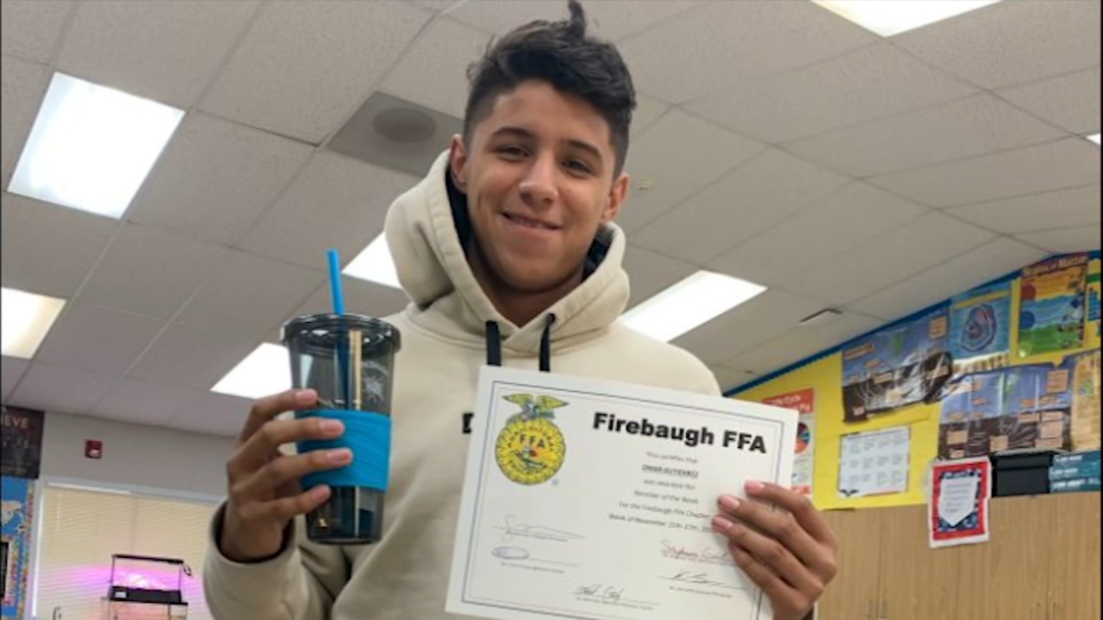 Firebaugh High pays tribute to 16yearold killed in tragic accident