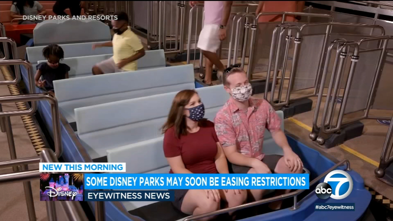 Some Disney parks may soon ease some COVID-19 restrictions