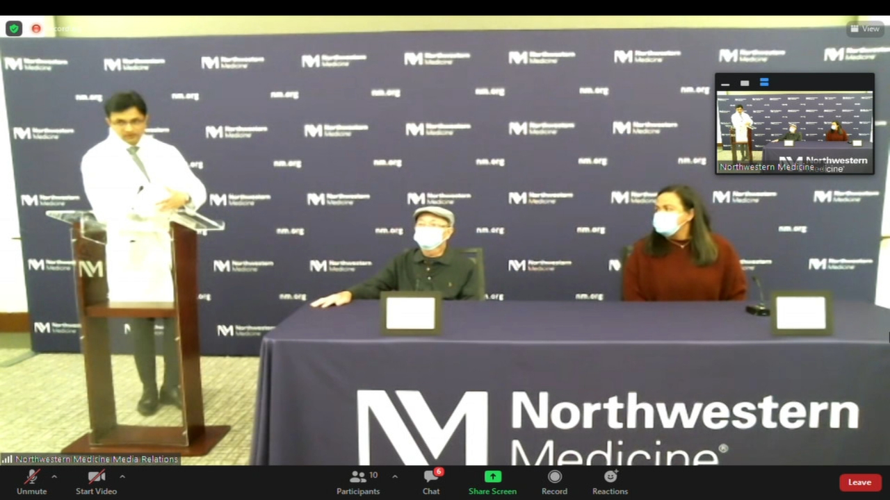 First Covid To Covid Double Lung Transplant Recipient Ready To Be Fun Uncle Again Abc7 Chicago