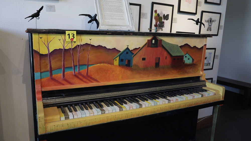 This art expo in Petaluma features 45 painted pianos