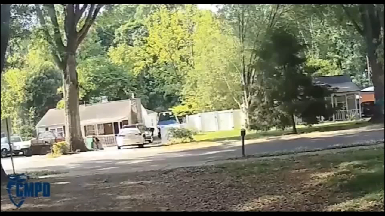 VIDEO: Children take cover as 50 shots are fired in NC neighborhood