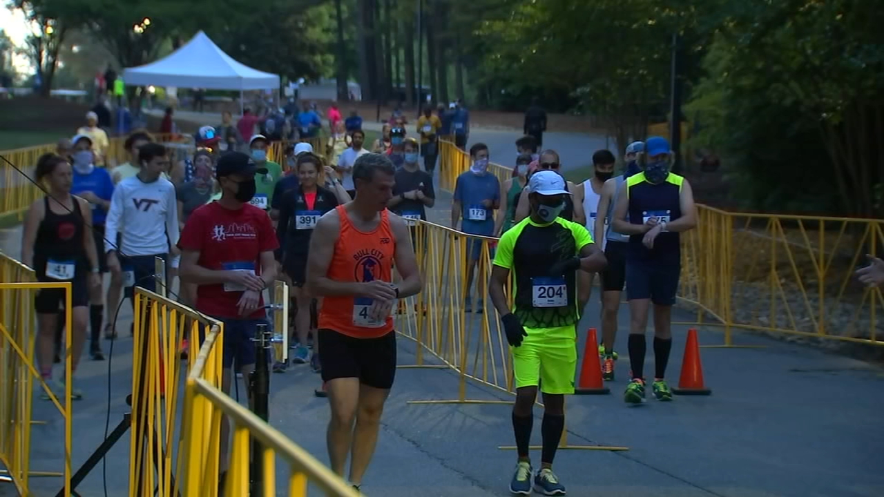 tobacco run marathon 2021 Tobacco Road Marathon: ABC11 sponsored Tobacco Road Marathon returns  with runners in Cary park
