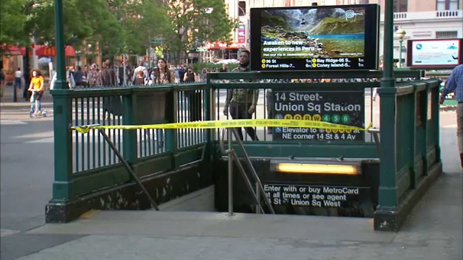 Man slashed in neck at Union Square subway station platform in NYC ...