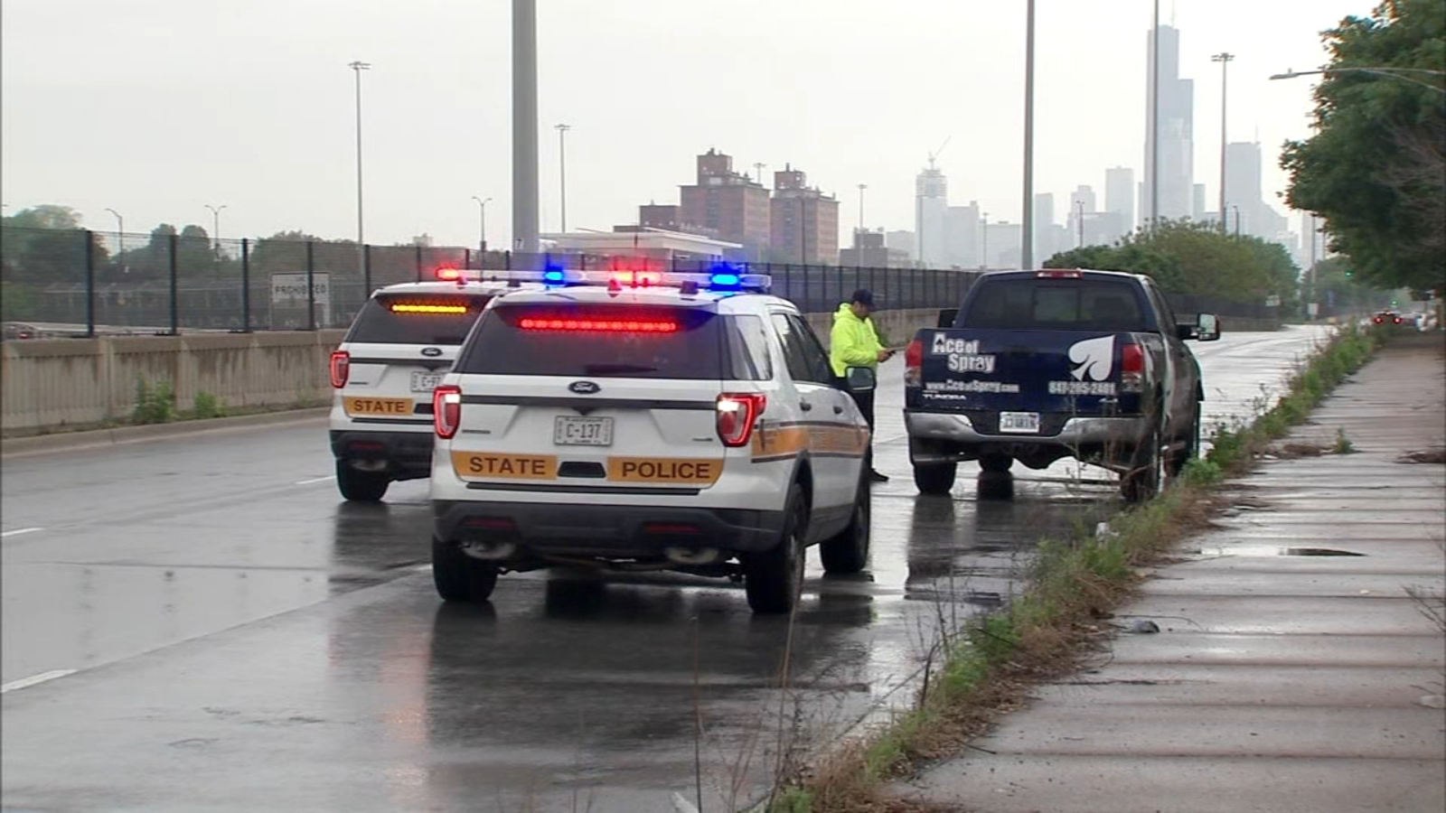Chicago shooting Illinois State Police investigating after pickup