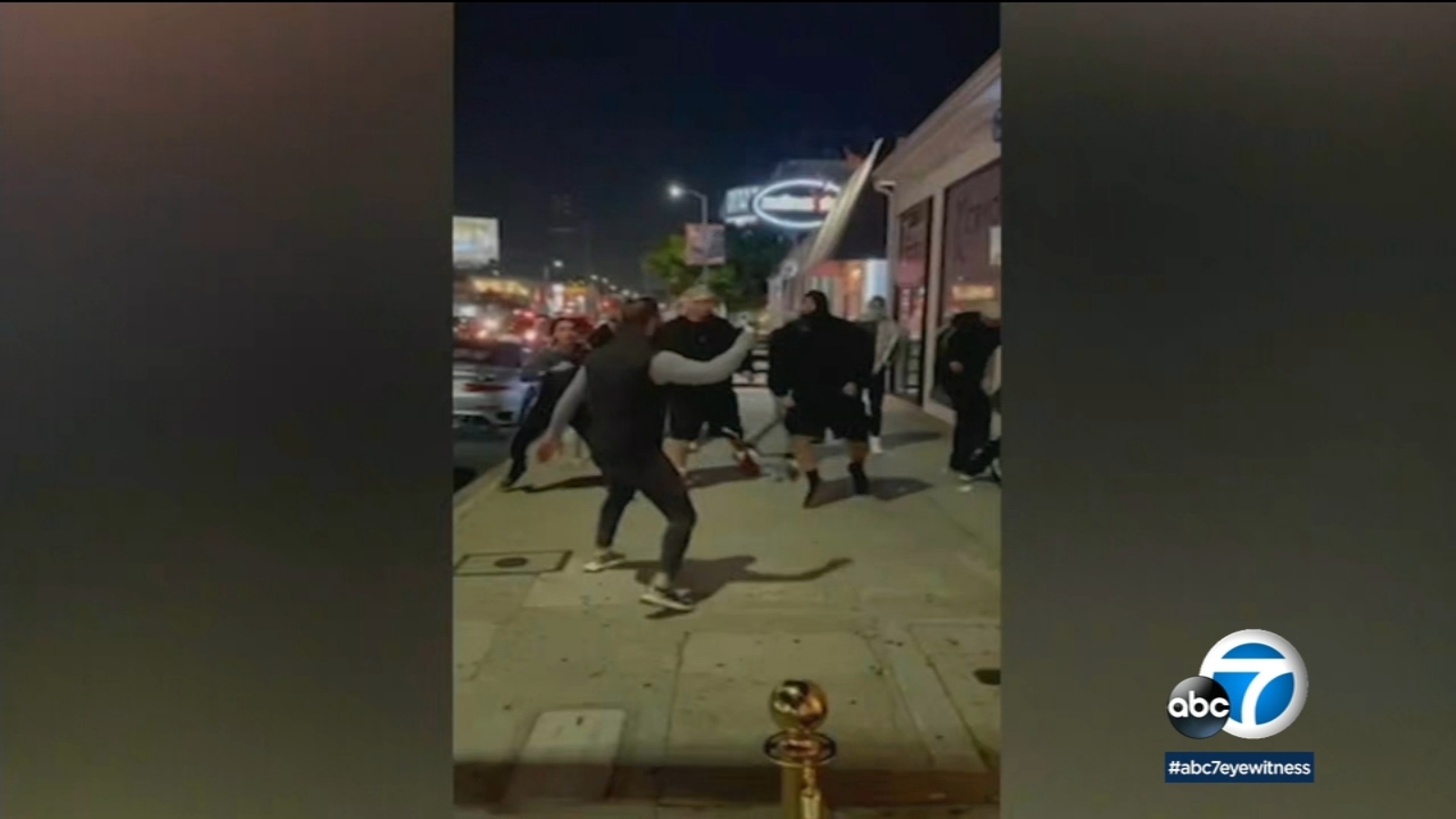 La Sushi Restaurant Attack Mideast Tensions Lead To Fight Involving Pro Palestinian Protesters Jewish Diners Abc7 Los Angeles