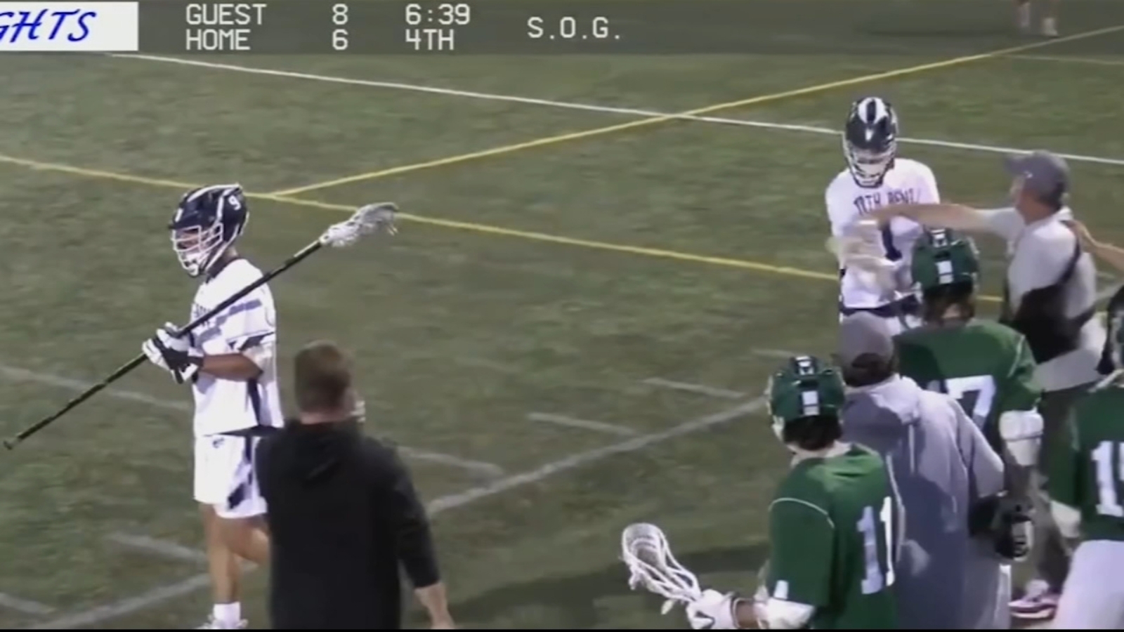 Video shows coach punching player during lacrosse game 6abc Philadelphia