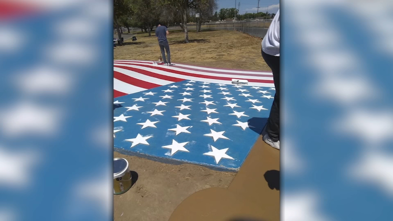 Local boy scout restores American flag in Fresno's Roeding Park