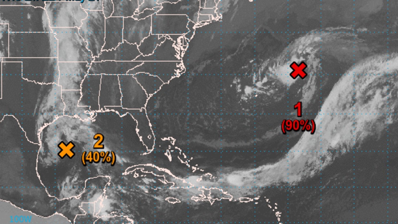 2 systems developing ahead of official start to 2021 Atlantic Hurricane Season - ABC11 Raleigh