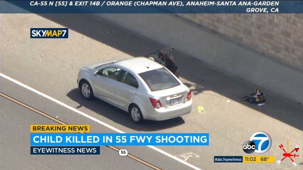 Boy, 6, dies after being shot amid road-rage incident in OC, CHP says