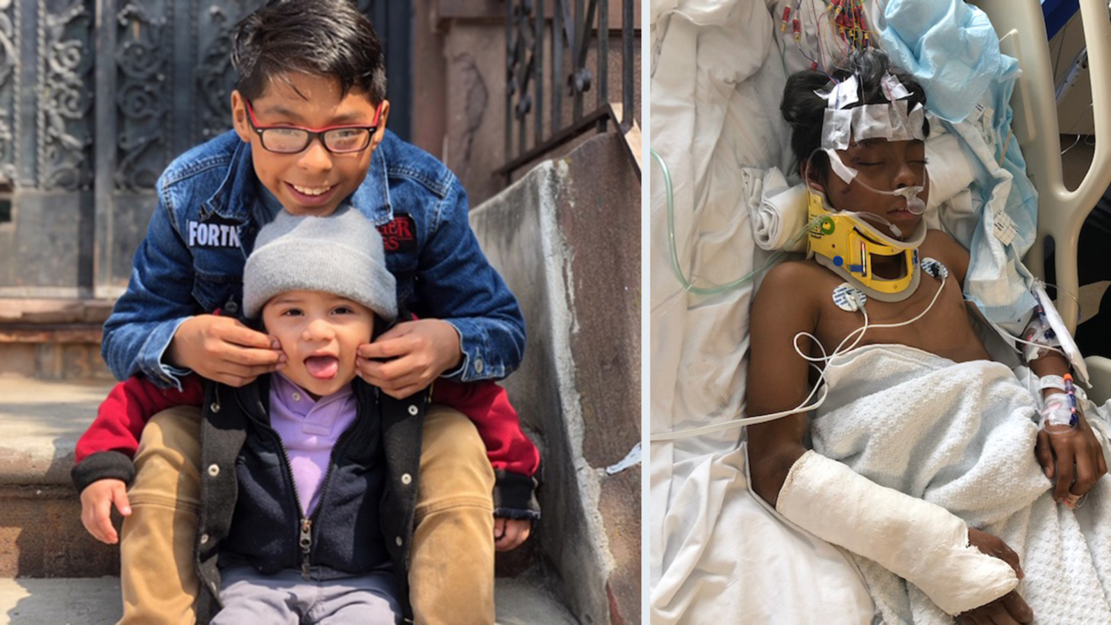 Boy who fell 25 feet down Brooklyn subway grate: 'I just want to go ...
