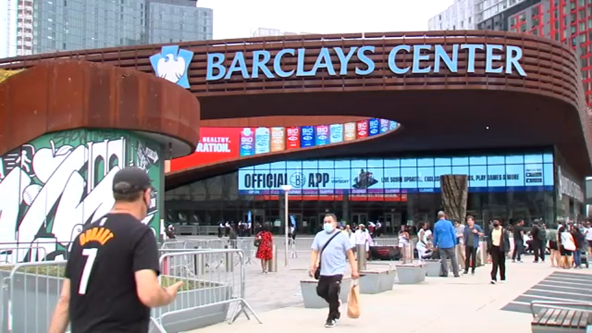 barclays center unvaccinated sections