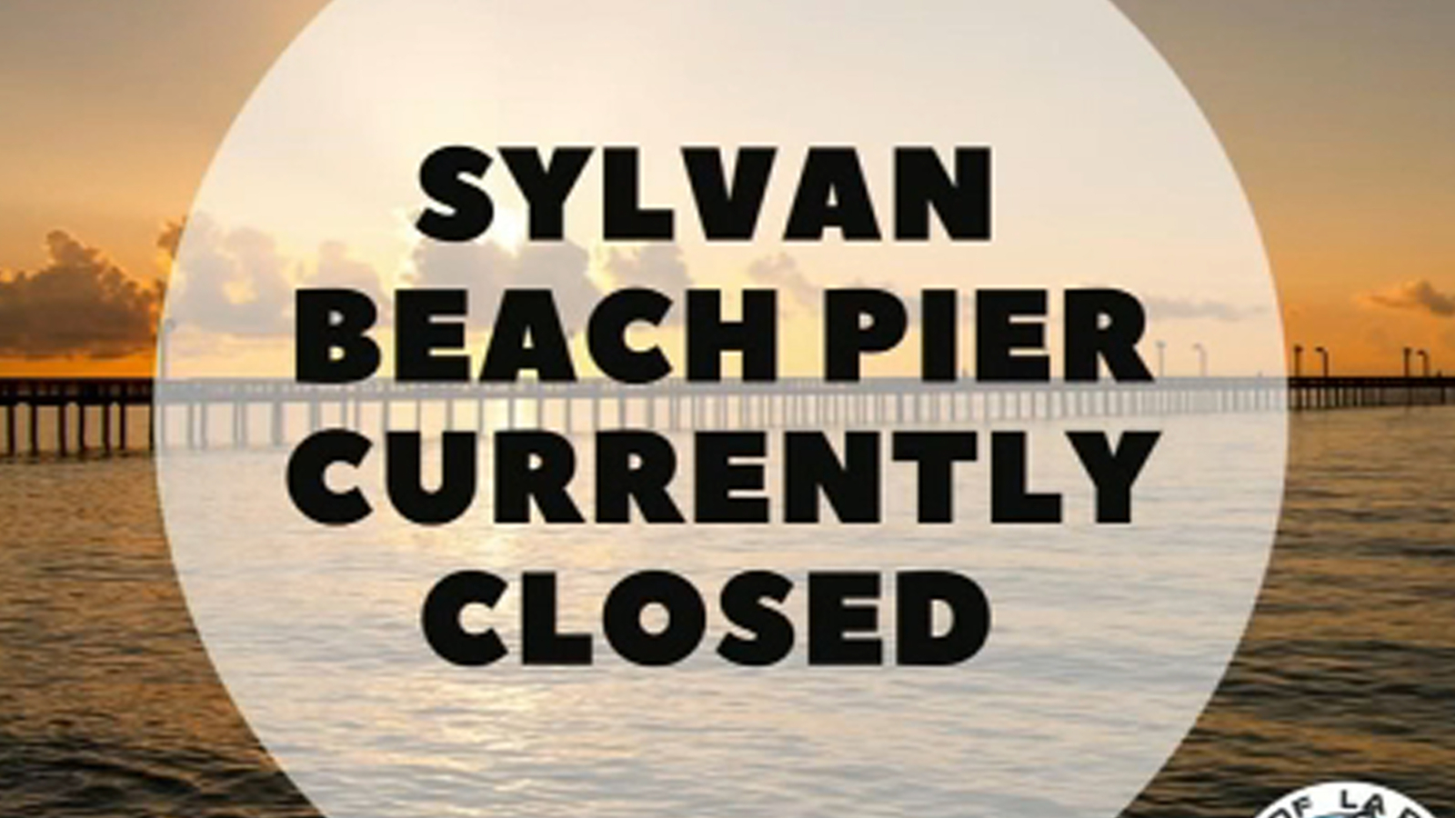 Sylvan Beach Pier temporarily closed due to high tides, city says 1 Sylvan Beach Pier temporarily closed due to high tides, city says