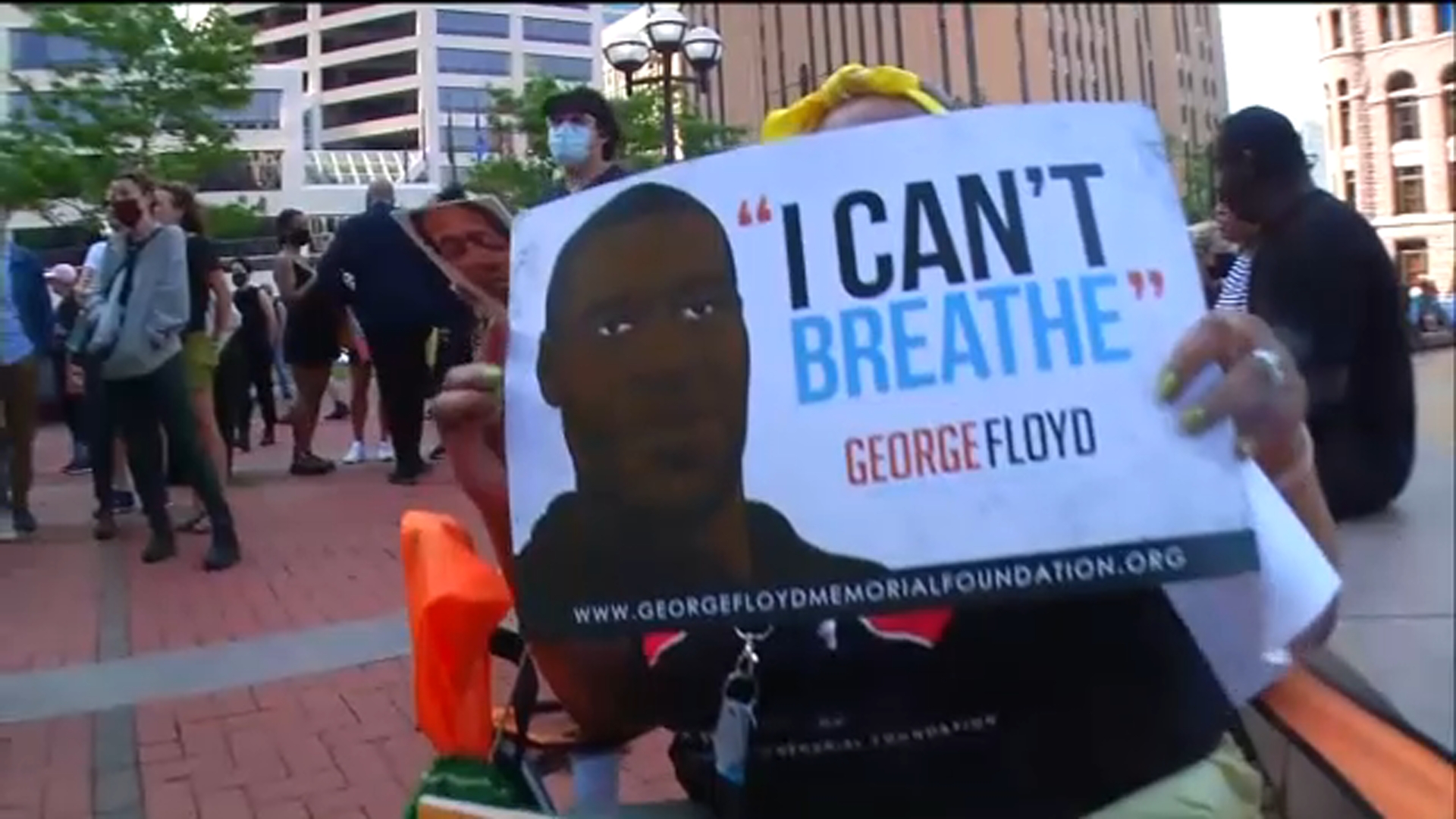 George Floyd activists call for Monday to be a day of action