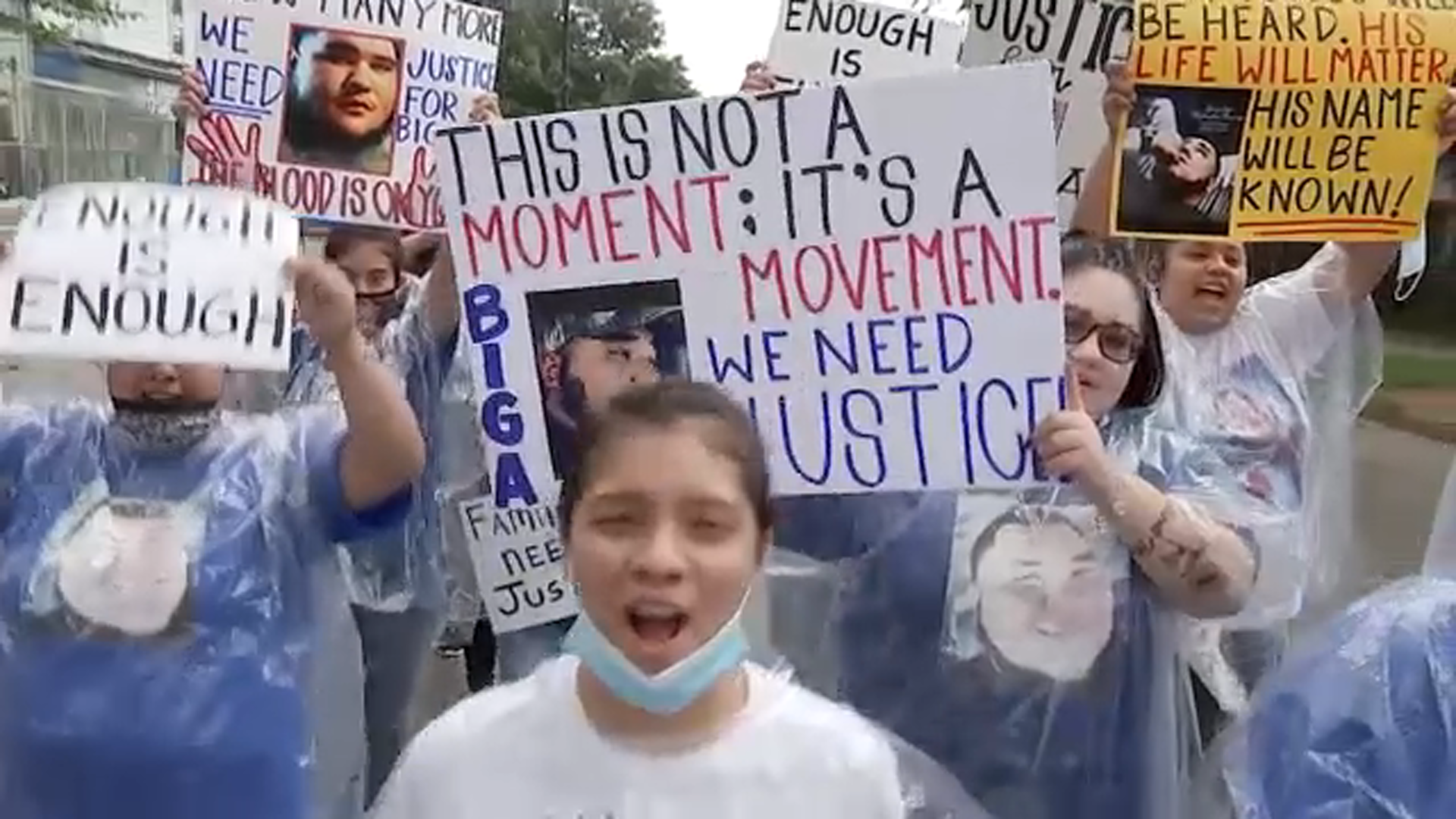 Murder victims' families march for justice in N. Houston