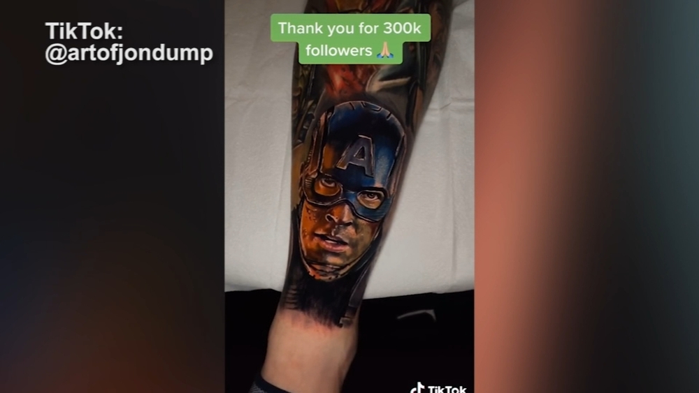 Fayetteville tattoo artist a TikTok hit with hyper-realistic portraits