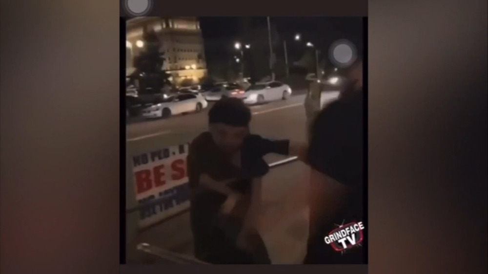 Disturbing video shows bar security punching disabled man