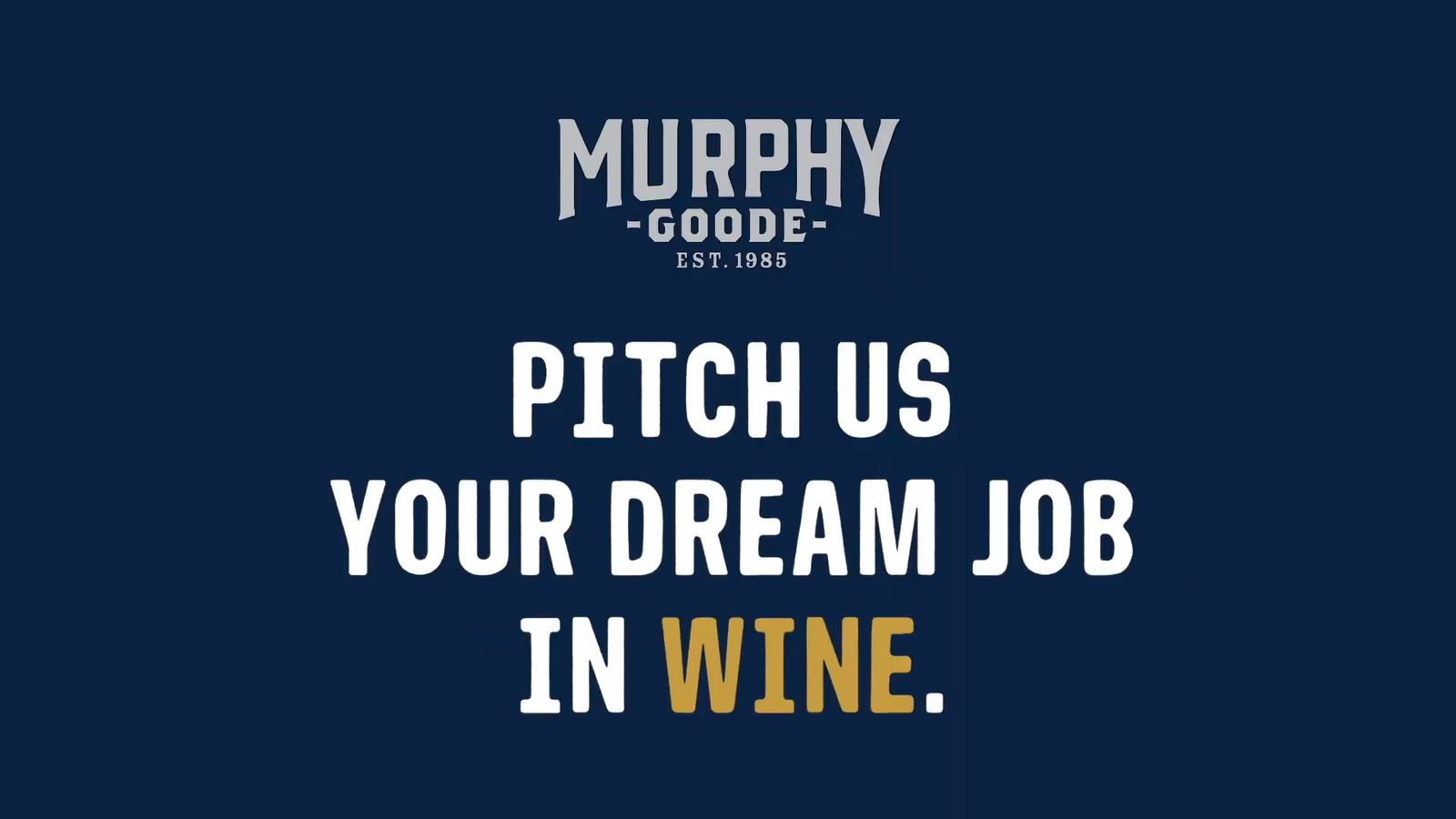 'A Really Goode Job' offers a chance to live your dream job in the wine