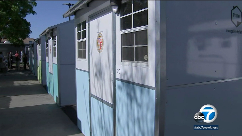 First cabin community in Reseda to open for unhoused Angelenos