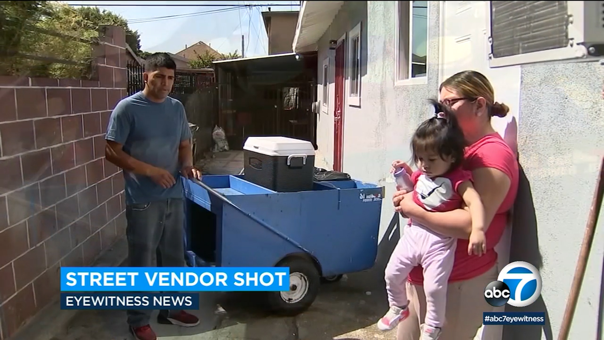 Corn vendor shot in a series of armed robberies in Watts