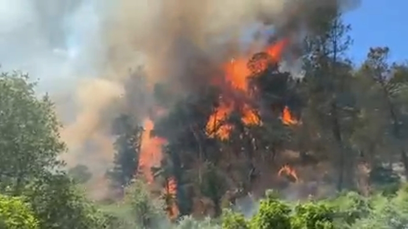 Wildfire In Mariposa County S Yaqui Gulch Area 250 Acres 25 Contained Abc30 Fresno Wildfire In Mariposa County S Yaqui Gulch Area 250 Acres 25 Contained Abc30 Fresno