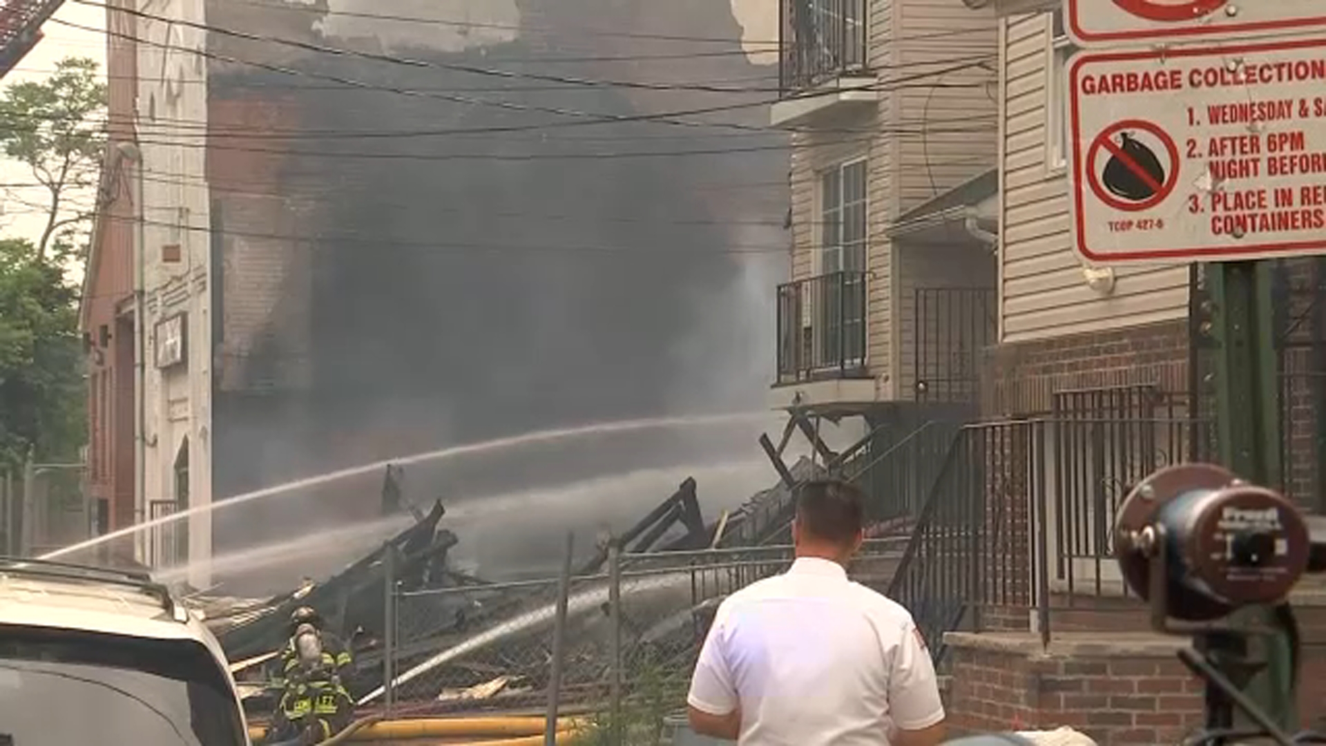 Church, 2 other buildings damaged inPaterson fire