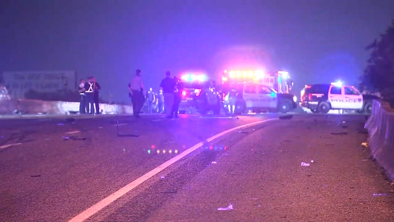Woman fears relatives were killed in overnight East Freeway crash