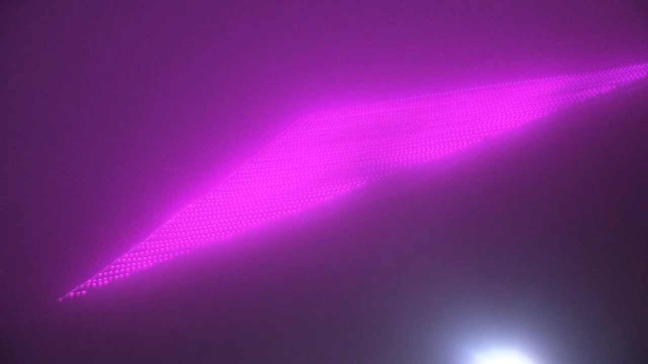 Giant pink triangle shines bright in SF for Pride month