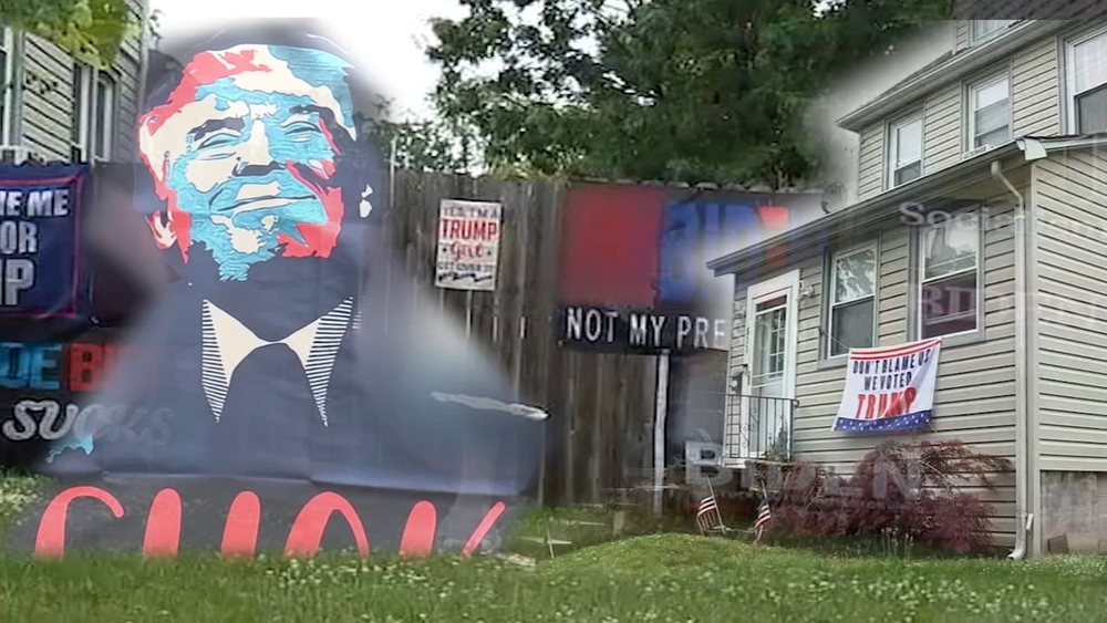 Pro-Trump, anti-Biden signs with foul language cause stir in NJ town