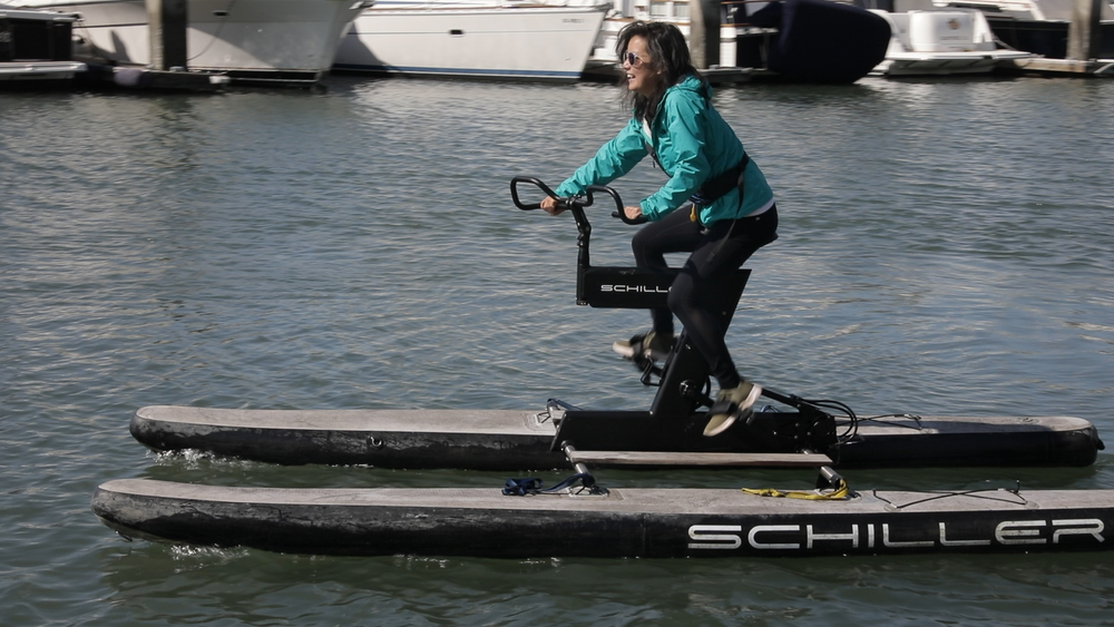 Move over paddle boarding, there's a new water sport in town!