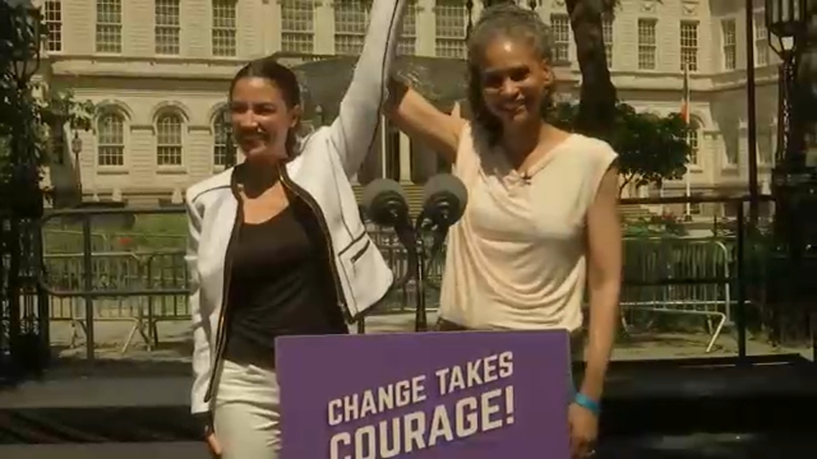 New York City Mayoral Election Rep Alexandria Ocasio Cortez Endorses Maya Wiley Abc7 New York