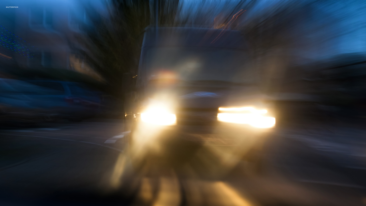 Possible drunk driver going the wrong way caught on camera