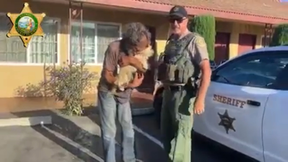 Kings Co. deputies help homeless veteran with missing dog