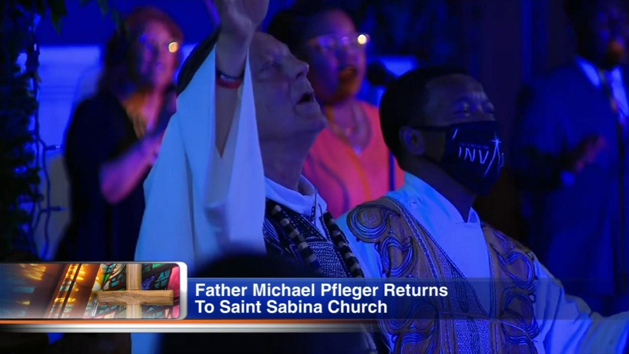 Father Pfleger returns to Saint Sabina Church