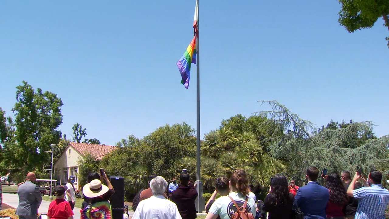Pride Flag flies on Fresno State campus for first time ever