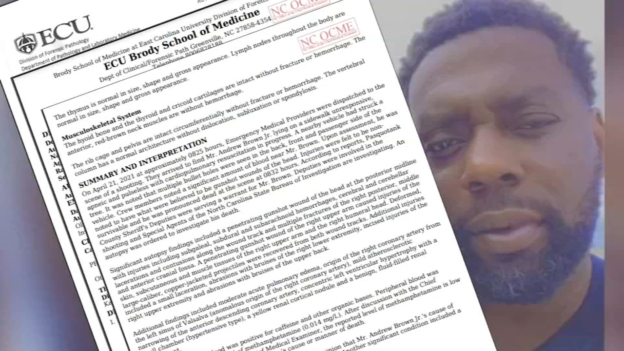Andrew Brown Jr.'s official autopsy released