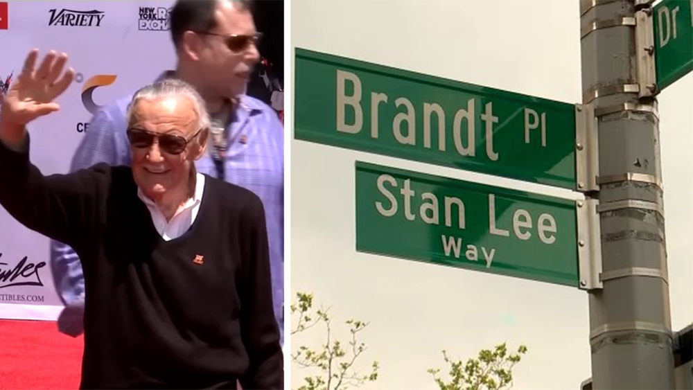 NYC street renamed 'Stan Lee Way' in honor of comic book legend