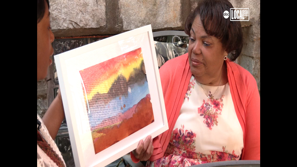This Double Rainbows exhibit honors COVID 19 victims