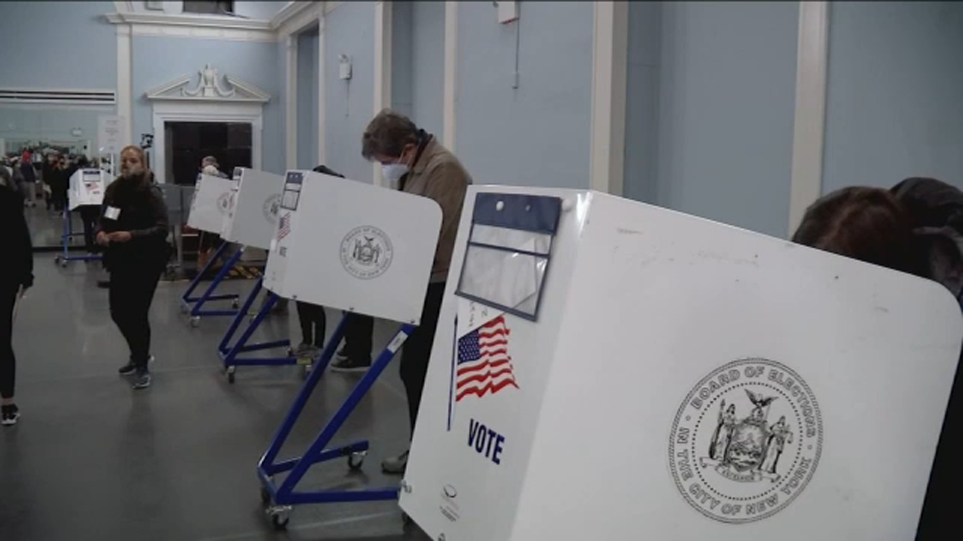 Polls open at 8 a.m. in NYC as early voting begins