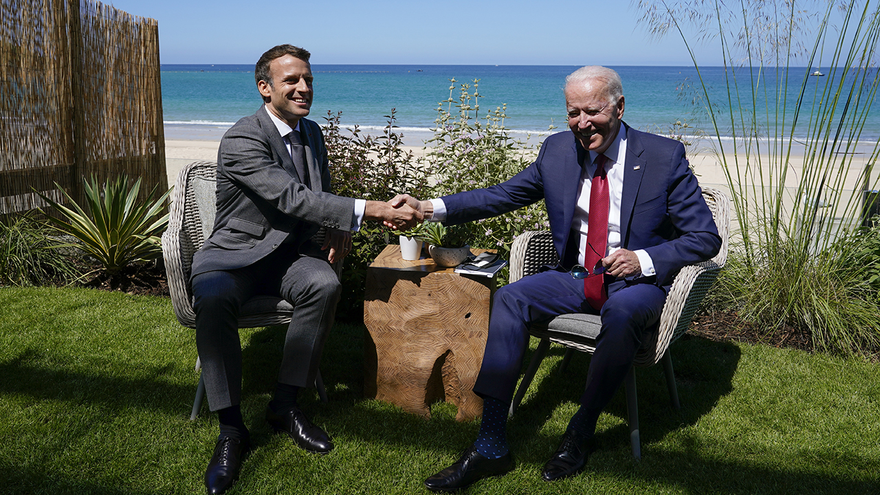 Biden meets with world leaders at G-7 summit