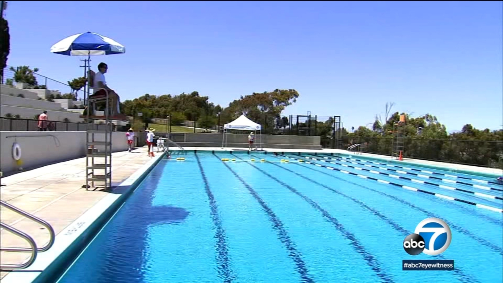 Most Los Angeles city pools back open, just in time for heat wave