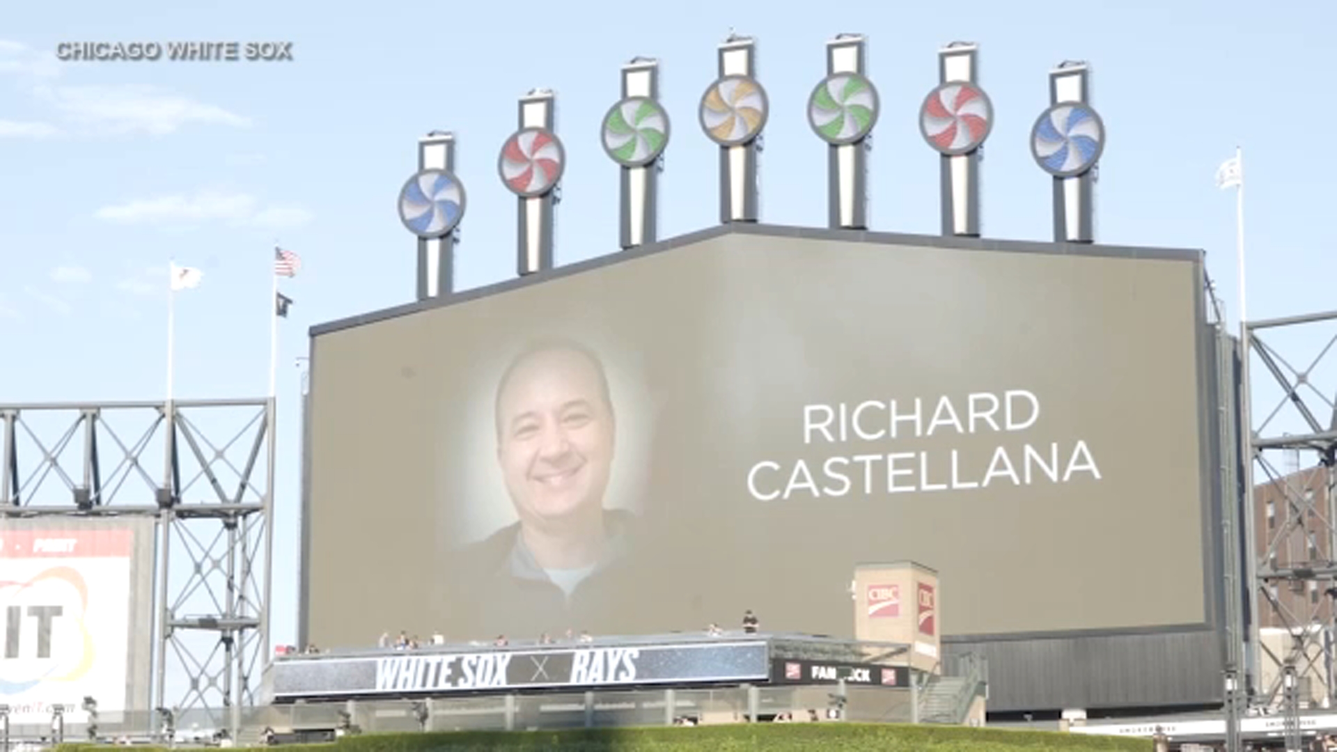 White Sox tribute to Gary security officer killed during bank robbery