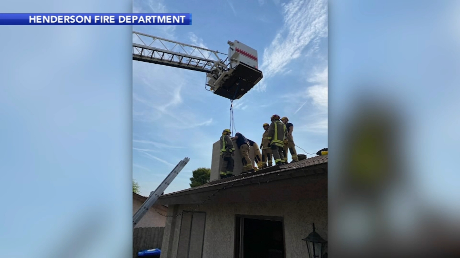 Nevada teenager rescued from chimney by Henderson firefighters after(02)